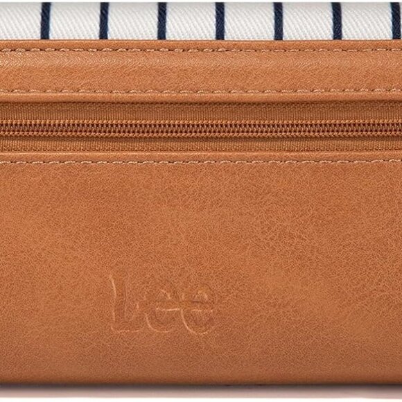 Lee Trifold Womens Wallets RFID Blocking Long Wallet Card Holder Clutch Wristlet - Picture 5 of 7